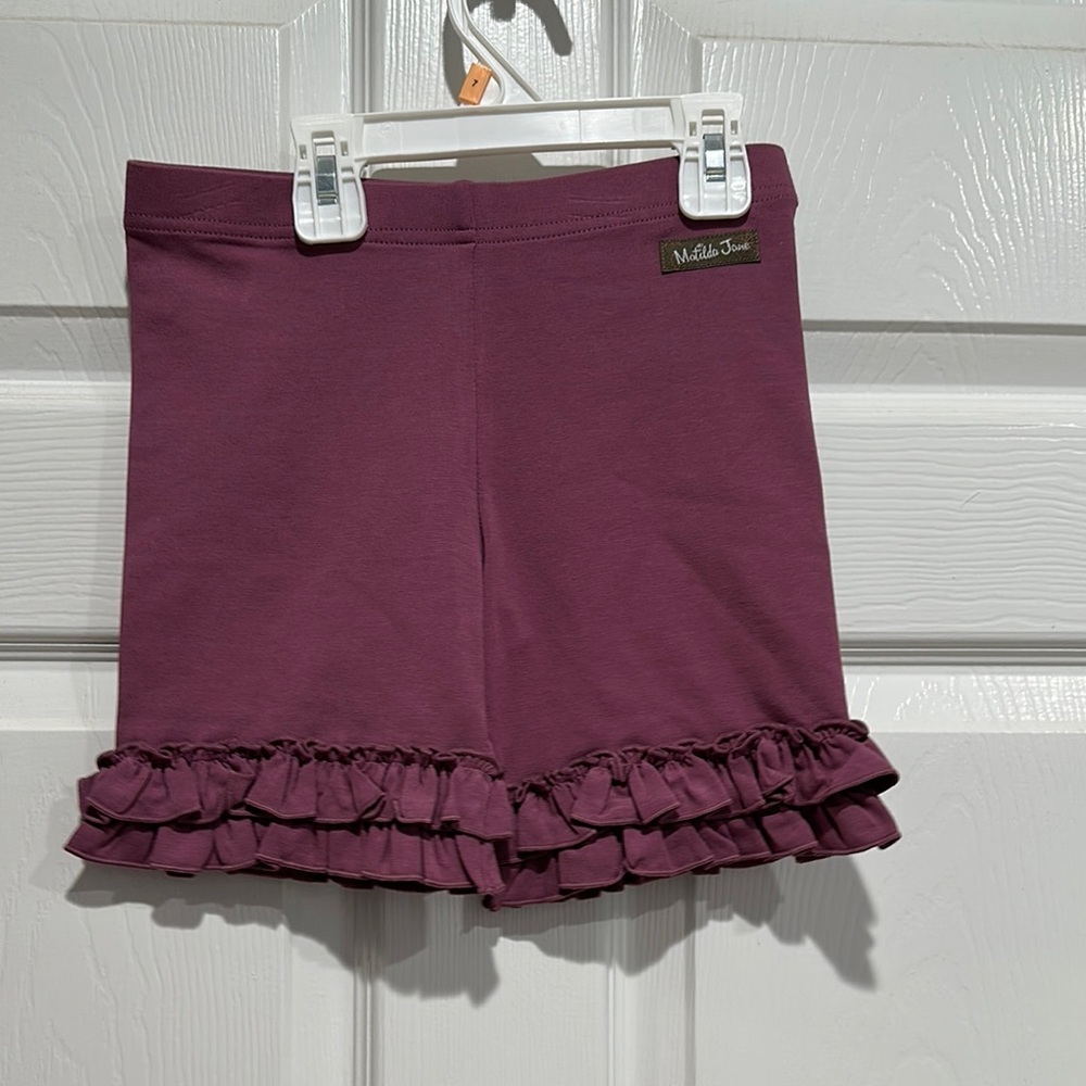 Matilda Jane Purple Ruffle Shorts